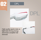 Multifunktions-DPL Elight Laser-Gesichtshaar-Abbau-Laser-Maschine 8*40mm 10*50mm