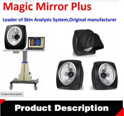 haut-Analyse-Maschinen-Gesichtsscanner-Haut-Analysator 40W der Dermatologie-3d Gesichts
