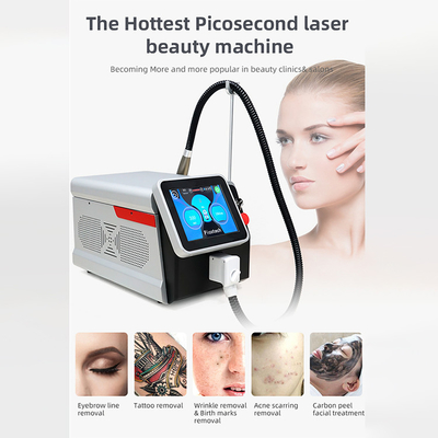 der Picosekunden-2000ps Abbau-Augenbrauen-Haut-Verjüngung Laser-Maschinen-800w